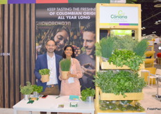 Tropic Kit based in Colombia represented by Lizeth Correa says they supply limes, bananas and mangos directly to supermarkets in the US.